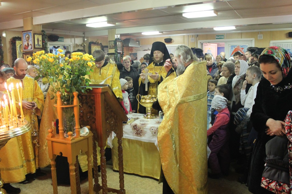 Новогодний молебен